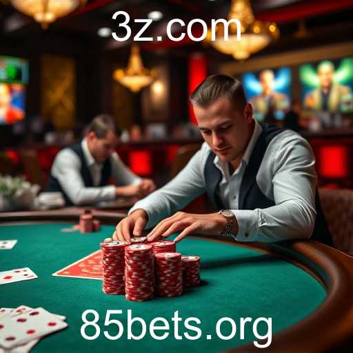 A Experiência Realista do Live Poker no 85bets